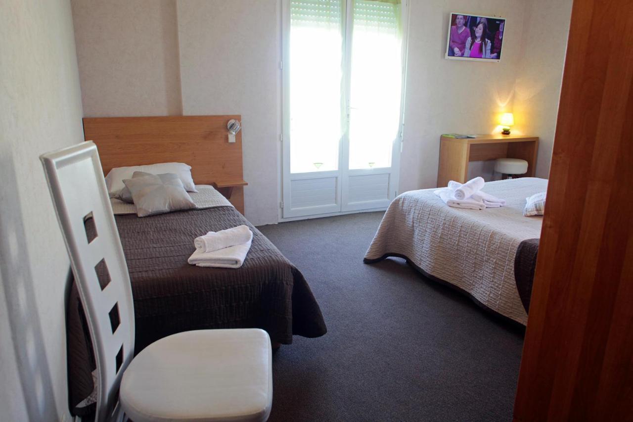 Hotel De La Plage 2 Etoiles Valras-Plage Rom bilde