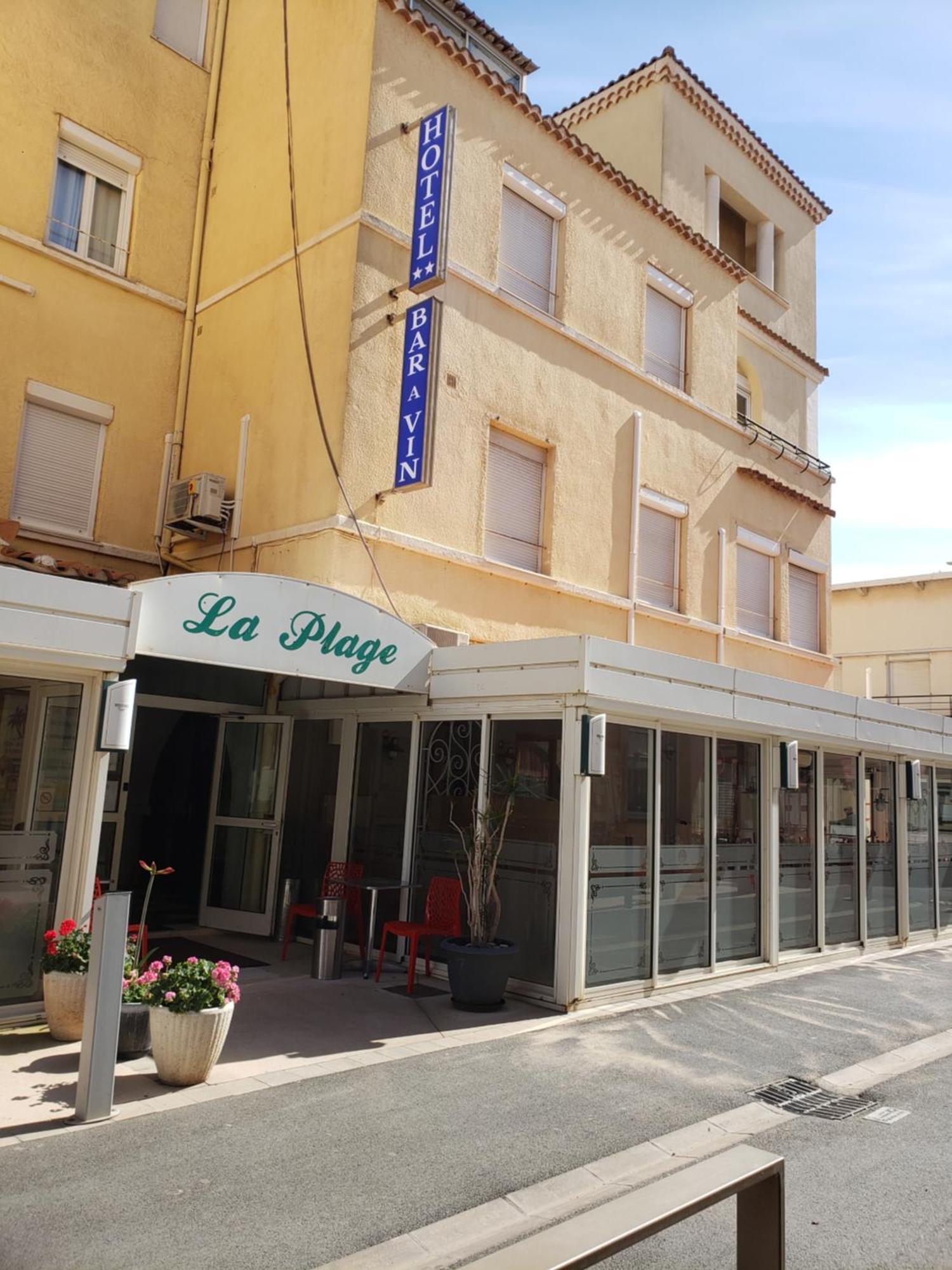 Hotel De La Plage 2 Etoiles Valras-Plage Eksteriør bilde